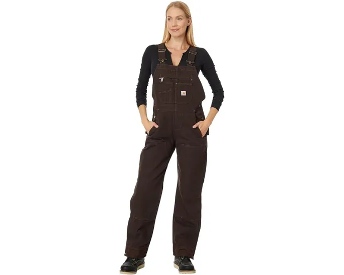 Carhartt Комбинезон с утеплителем из стираной парусины и подкладкой из искусственного меха