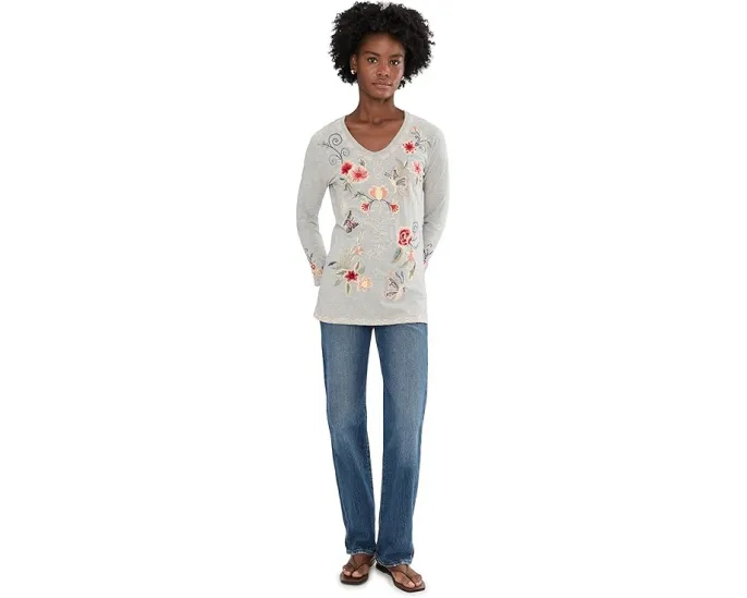 Топ Maeve с цветочной вышивкой по всей поверхности от Karyn Seo