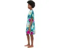 Natori пижамная рубашка Viva Printed Satin Sleepshirt с цветочным принтом