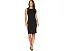 Calvin Klein Starburst Sheath Dress черное платье-футляр