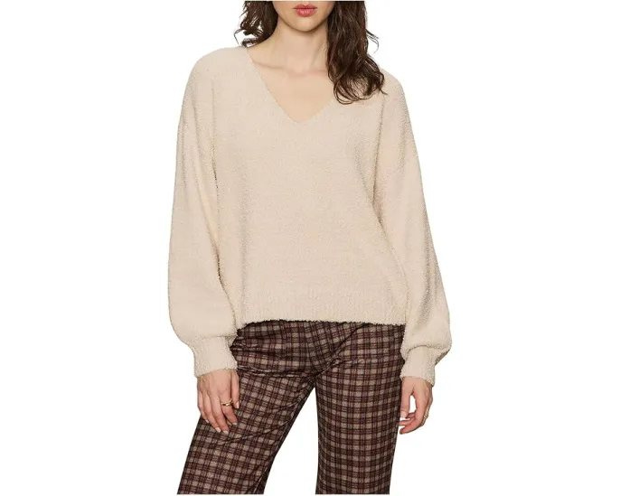 Свитер Sanctuary с V-образным вырезом и манжетами
