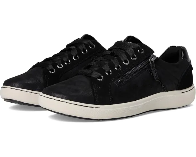 Кроссовки Clarks Nalle Zen из нубука и замши с боковой молнией