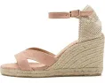 Босоножки CASTANER Bruna Wedge на танкетке из органического хлопка