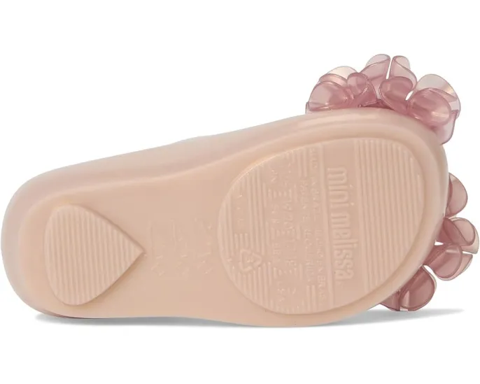Mini Melissa сандалии Ultragirl Springtime для детей с блестящим покрытием