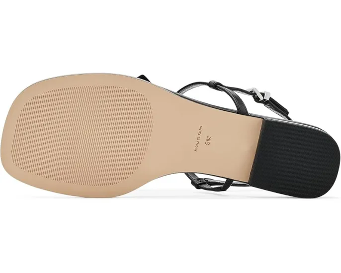 Сандалии Jacie Thong MICHAEL Michael Kors с кожаным цветком