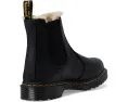 Челси Dr. Martens Leonore с искусственным мехом и классической подошвой