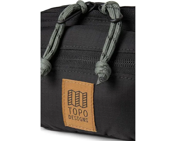 Поясная сумка Topo Designs Mountain из переработанного нейлона с двумя карманами