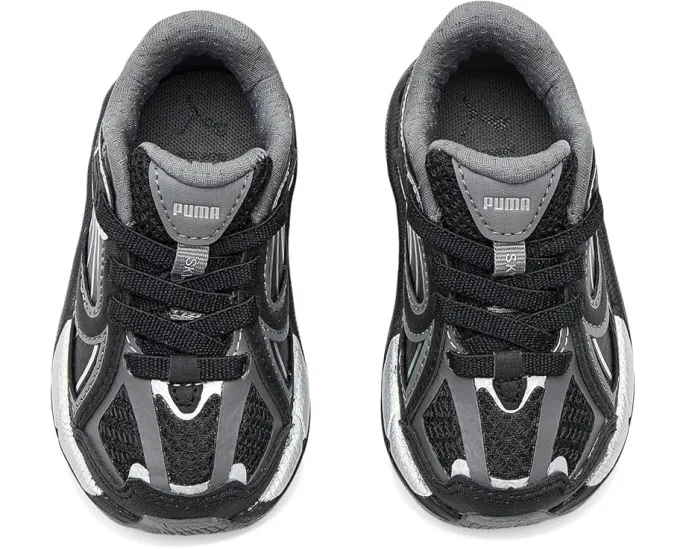 Детская обувь PUMA Skyjet с альтернативной застежкой для малышей с двухцветным сетчатым верхом