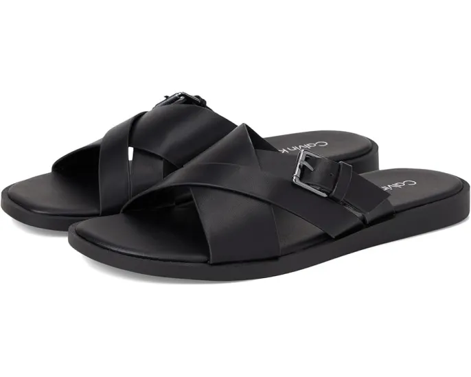 Сандалии Calvin Klein Elon с искусственной кожей и регулируемой пряжкой