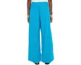 Free People брюки Day's End Cotton-Linen Pull-On бежевые