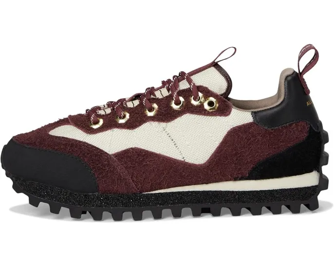 Кроссовки AllSaints Nevis из замши с массивной подошвой