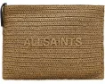 Большой клатч AllSaints Bettina Paper из бумаги