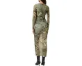 Платье AllSaints Hanako Mesh из переработанной сетки