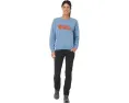 Свитер Fjällräven Logo Sweater с принтом и рибаной отделкой