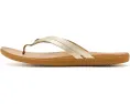 Кожаные сандалии Ho'opio Hui с нейлоновой перемычкой и легкой стелькой OluKai