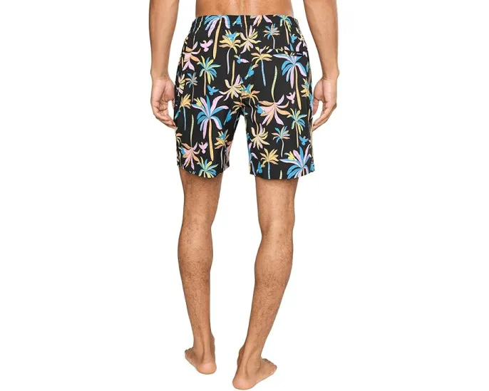 Плавки Chubbies The Black Light Nights 7 дюймов с карманом на молнии