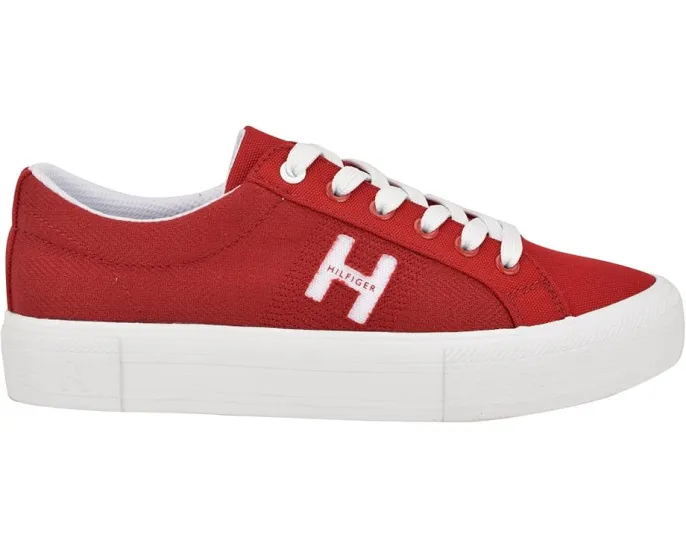 Tommy Hilfiger Aconia кроссовки из холста с тисненым логотипом и резиновой подошвой