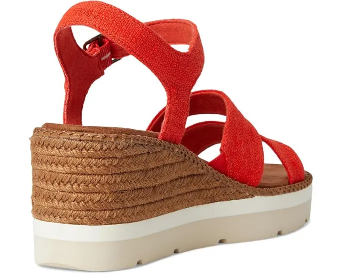 Босоножки TOMS Darya на платформе-клин с регулируемым ремешком