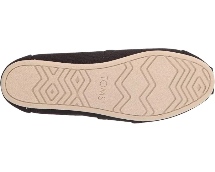 TOMS Классические альпаргаты широкой полноты с эластичной панелью и стелькой с поддержкой свода