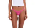 Стринги Never Say Never Skimpie с кружевной вставкой от Cosabella