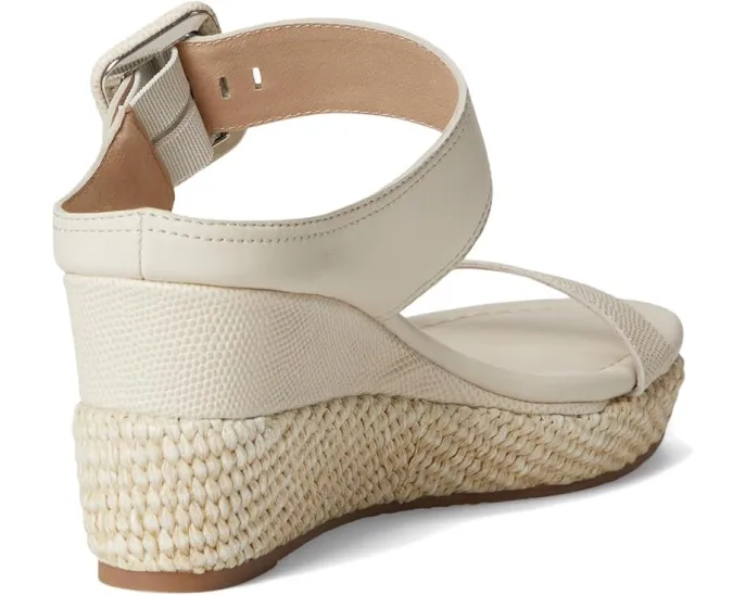 Сандалии Gizelle на пробковом каблуке с регулируемым ремешком на щиколотке Donald Pliner