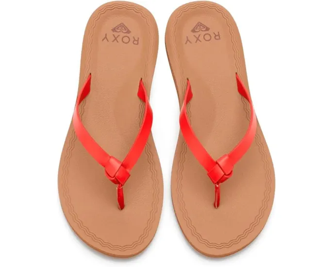 Шлепанцы Roxy Luv Me Knot с узлом на ремешке