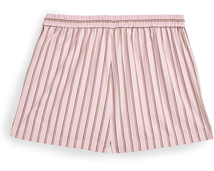 Шорты Joe's Jeans The Boxer с высокой посадкой и принтом в полоску