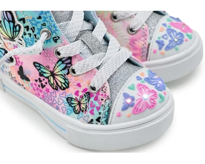 Детские кроссовки SKECHERS KIDS Twinkle Sparks с подсветкой и бабочками