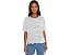 Organic Linen Jersey Stripe Crew Neck Short Sleeve Box Top