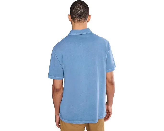 Поло Vineyard Vines Surf Polo из пима-хлопка с карманом на груди