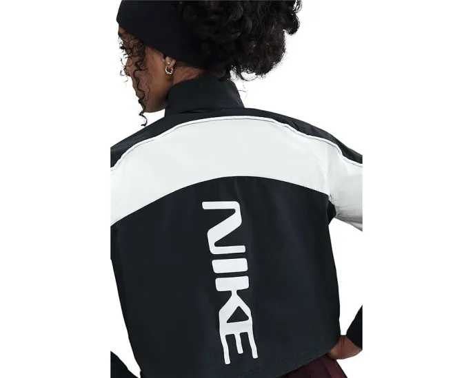 Детская куртка Nike Sportswear Track в стиле ретро с легкой тканью