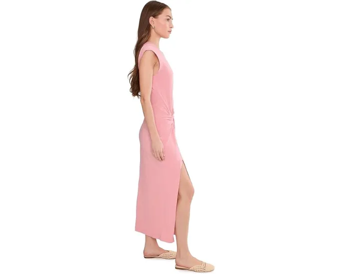 Платье макси Sacha Maxi Dress с разрезом и скрученным поясом
