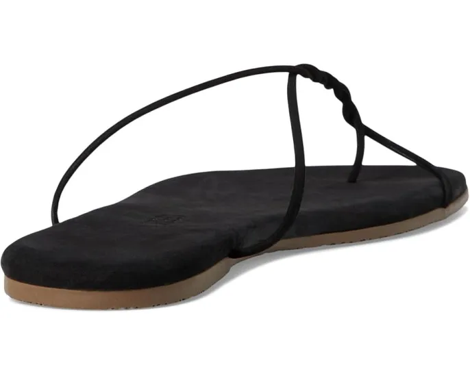 Сандалии Simone с квадратным носком и переплетенным ремешком из замши TKEES