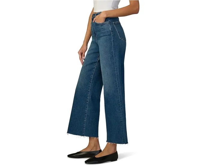 Джинсы The Mia Wide Leg Ankle Joe's Jeans с высокой посадкой и широкими штанинами
