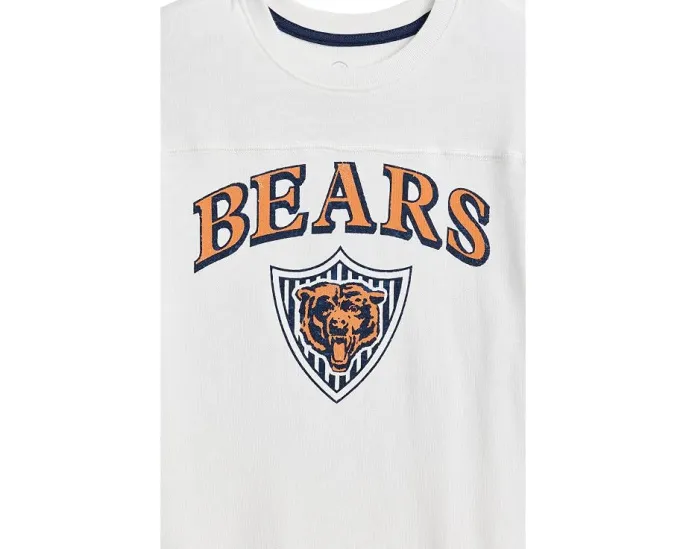 Футболка с длинным рукавом Junk Food Clothing Kids NFL Chicago Bears