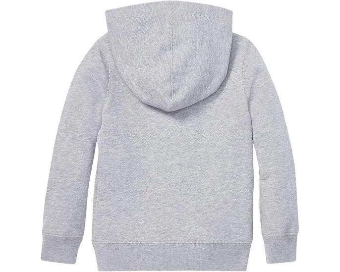 Детское худи Polo Ralph Lauren Kids из мягкого флиса с капюшоном