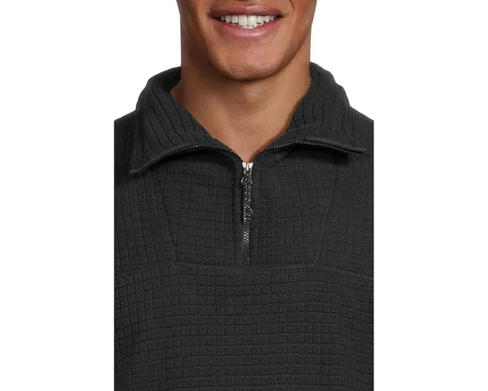 Толстовка Summit Grid Big Grid с полузастежкой и карманом кенгуру