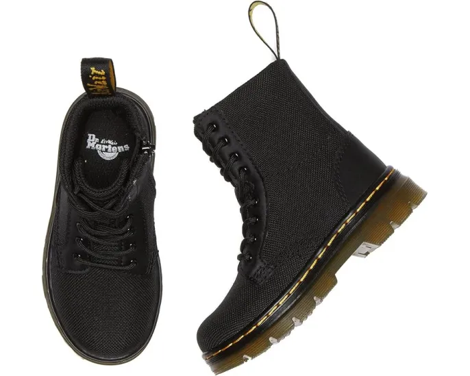 Детские ботинки Dr. Martens Combs из кожи и синтетики на шнуровке