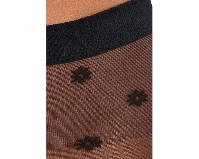 Колготки Wolford Daisy Knit с миниатюрным цветочным мотивом и матовой отделкой