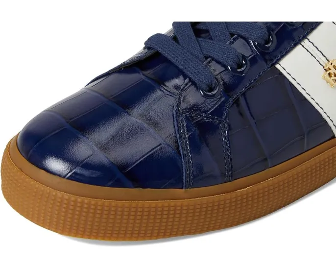 Кроссовки Lauren Ralph Lauren Janson II из кожи с тиснением под крокодила