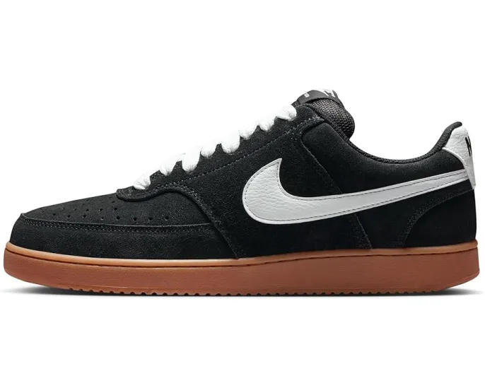 Кроссовки Nike Court Vision Low Flyease черно-коричневые