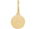 Подвеска Kate Spade New York Mini A с гравировкой из латуни
