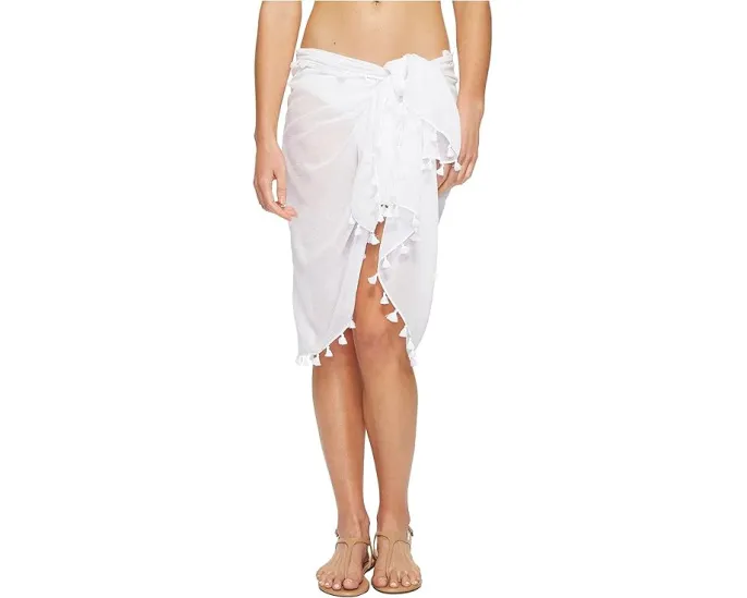 Seafolly парео Cotton Gauze Sarong из полупрозрачного хлопка