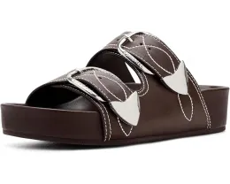 Loeffler Randall Сандалии Nico с двумя ремешками и пряжкой из кожи Nappa