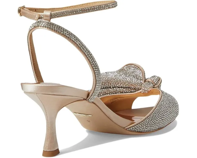 Туфли Badgley Mischka Remi с ремешком на щиколотке и стразами