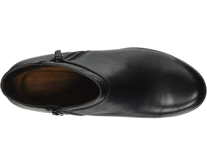 Ботильоны Rockport Carly из гладкой кожи на устойчивом каблуке