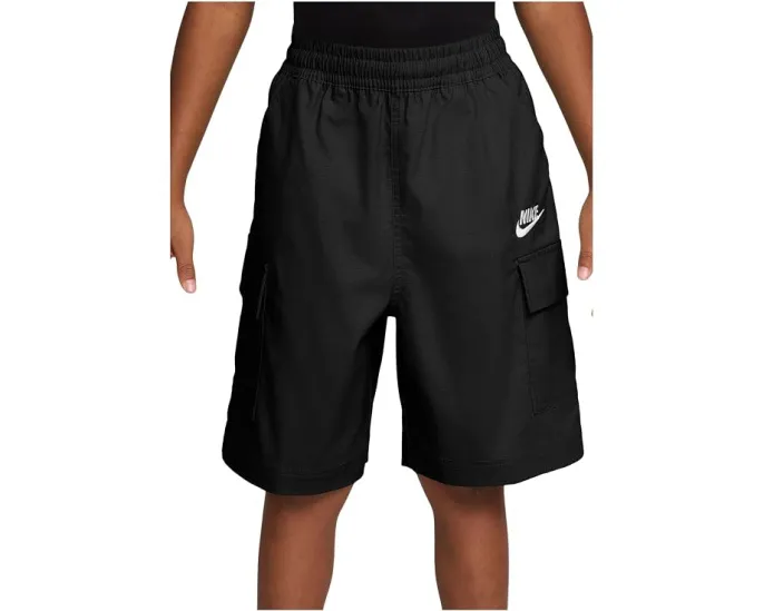 Nike Sportswear Club Woven Cargo Shorts для детей с карго-карманами