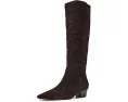 Высокие сапоги Madewell Lexie из замши с квадратным носком