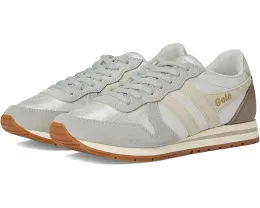Кроссовки Gola Daytona Blaze с блестящими полосками и кожаным верхом