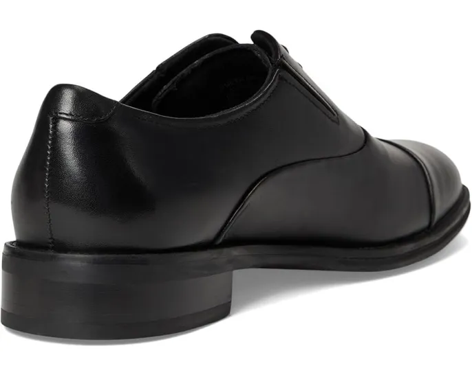 Кожаные оксфорды Tully Cap Toe с эластичной вставкой и каблуком